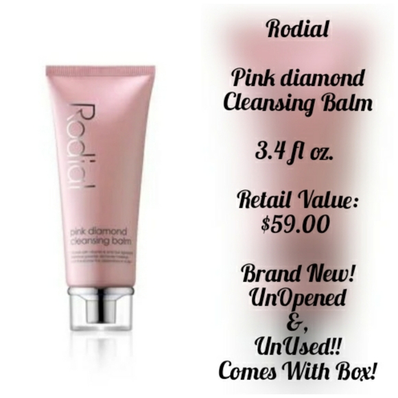 pink diamond cleansing balm rodial